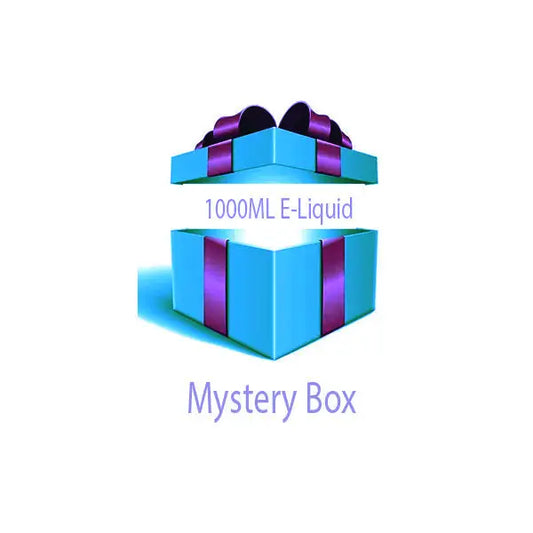 1000ml E-liquid MYSTERY BOX + Nic Shots - Vaping Products