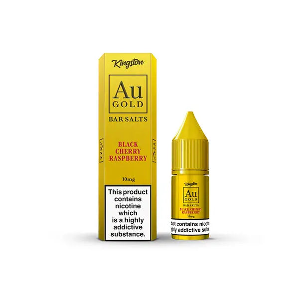 10mg AU Gold By Kingston Nic Salt 10ml (60VG/40PG) - Vaping Products