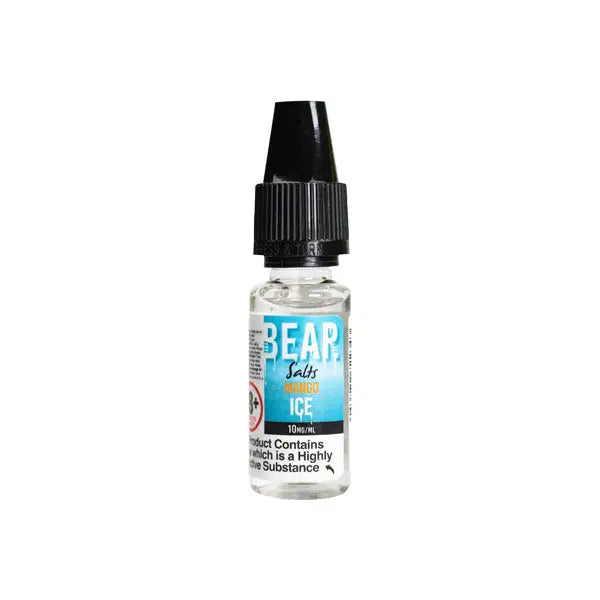 10mg Bear Flavours Ice 10ml Nic Salts (50PG/50VG) - Vaping Products