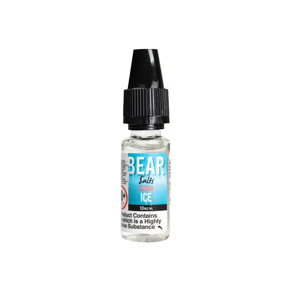 10mg Bear Flavours Ice 10ml Nic Salts (50PG/50VG) - Vaping Products