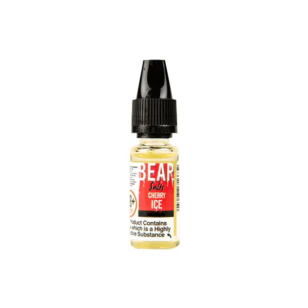 10mg Bear Flavours Vape 10ml Nic Salts (50VG/50PG) - Vaping Products
