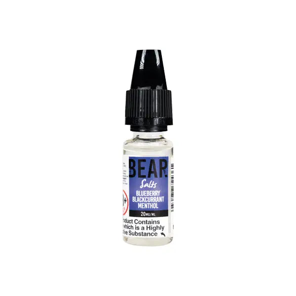 10mg Bear Flavours Vape 10ml Nic Salts (50VG/50PG) - Vaping Products