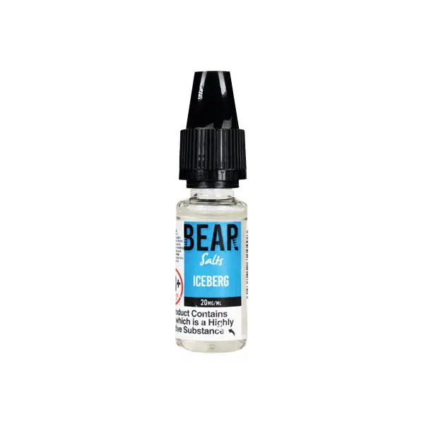 10mg Bear Flavours Vape 10ml Nic Salts (50VG/50PG) - Vaping Products