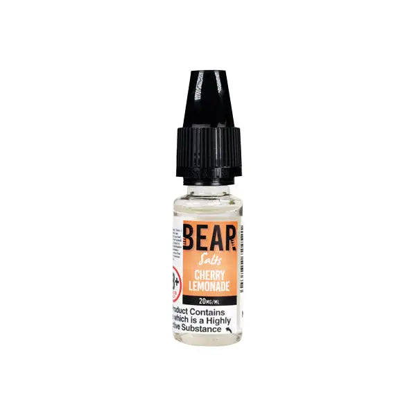 10mg Bear Flavours Vape 10ml Nic Salts (50VG/50PG) - Vaping Products