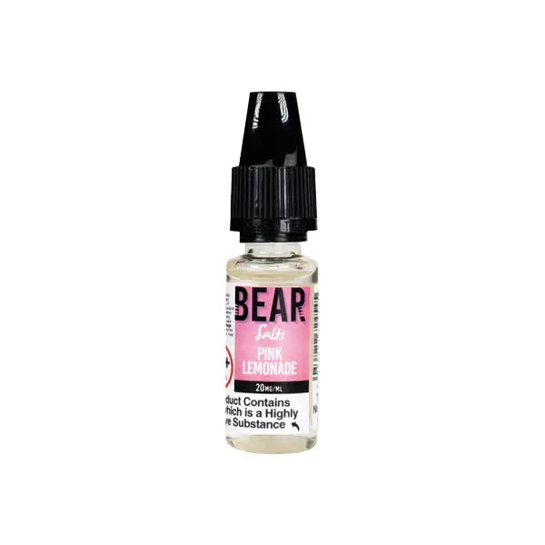 10mg Bear Flavours Vape 10ml Nic Salts (50VG/50PG) - Vaping Products