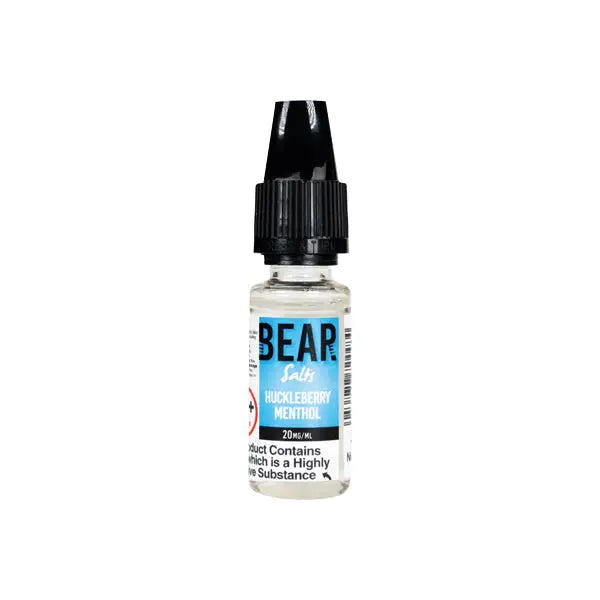 10mg Bear Flavours Vape 10ml Nic Salts (50VG/50PG) - Vaping Products