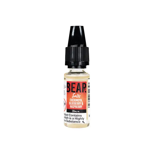 10mg Bear Flavours Vape 10ml Nic Salts (50VG/50PG) - Vaping Products