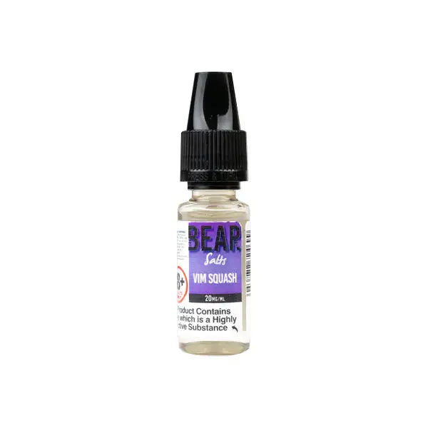 10mg Bear Flavours Vape 10ml Nic Salts (50VG/50PG) - Vaping Products
