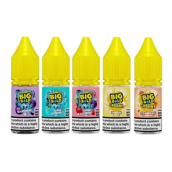 10mg Big Bold Nic Salt 10ml (50VG/50PG) - Vaping Products