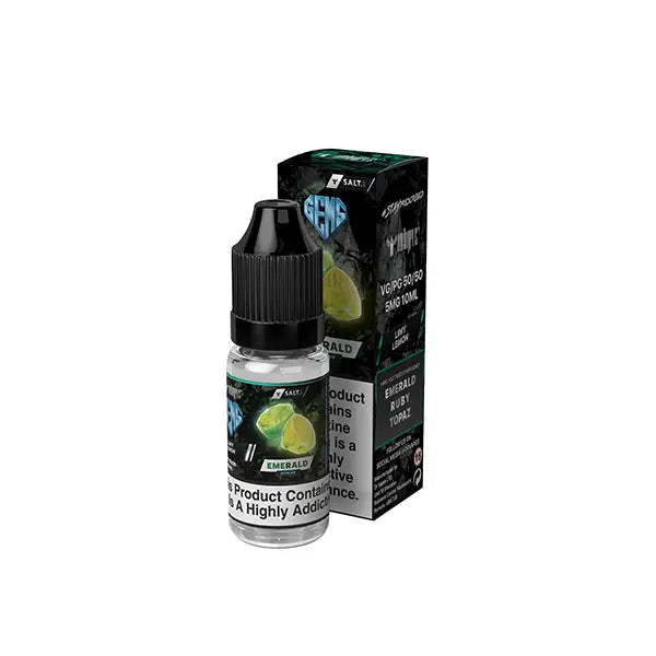 10mg Dr Vapes Gems 10ml Nic Salt (50VG/50PG) - Emerald - Vaping Products