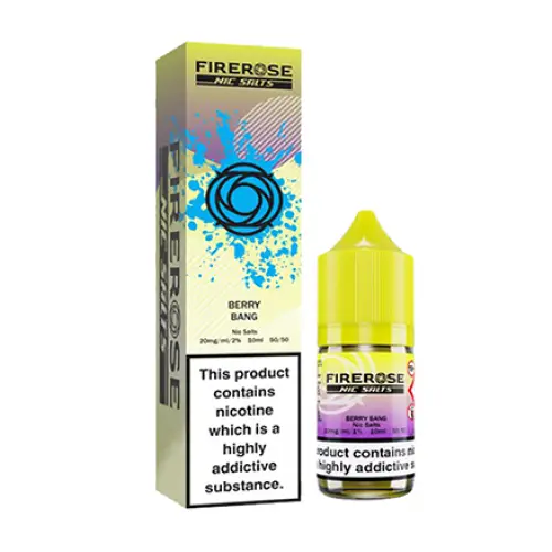 10mg Elux Firerose 5000 Nic salts 10ml (50VG/50PG) - Berry Bang - Vaping Products