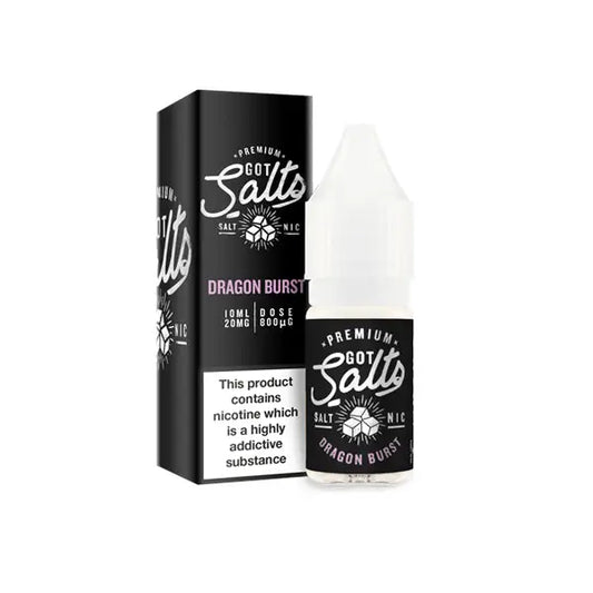 10mg Got Salts 10ml Nic Salts (50VG/50PG) - Dragon Burst - Vaping Products