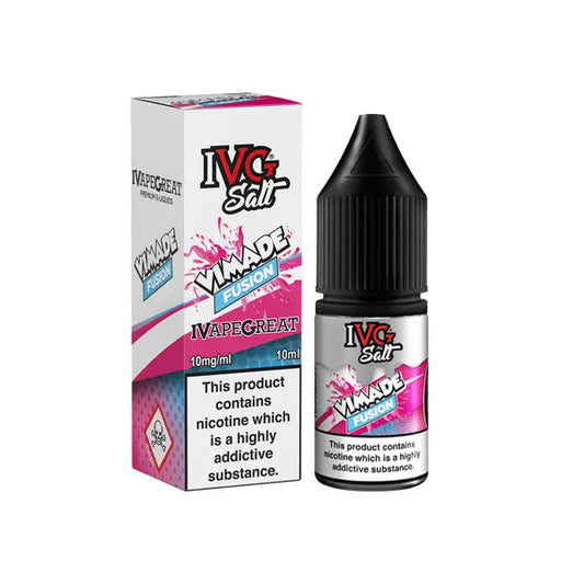 10mg I VG Drinks Salts 10ml Nic Salts (50VG/50PG) - Vimade Fusion - Vaping Products