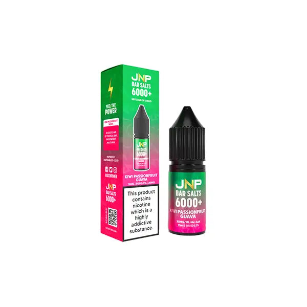 10mg JNP 6000 + Bar Salts 10ml (50VG/50PG) Vaping Products