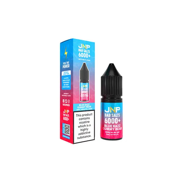 10mg JNP 6000+ Bar Salts 10ml (50VG/50PG) Vaping Products