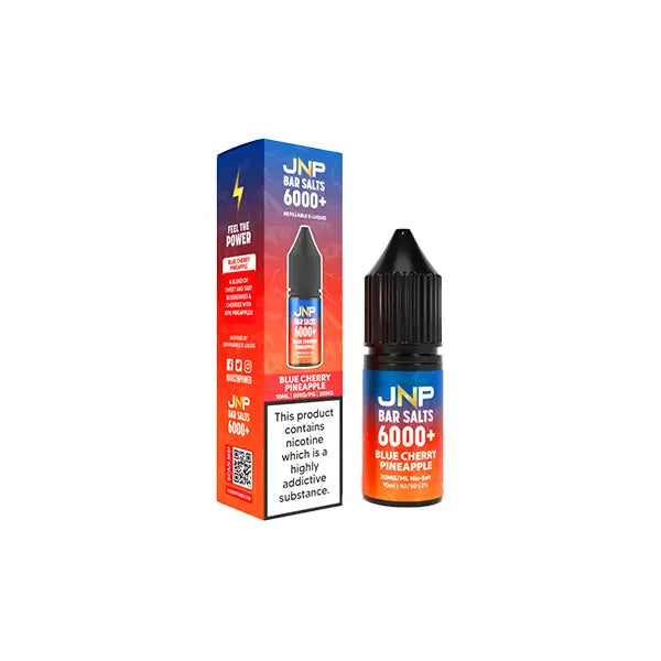 10mg JNP 6000+ Bar Salts 10ml (50VG/50PG) Vaping Products