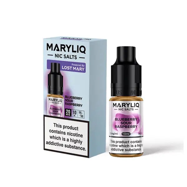 10mg MARYLIQ Nic Salt By Lost Mary 10ml (50VG/50PG) - General