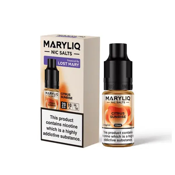 10mg MARYLIQ Nic Salt By Lost Mary 10ml (50VG/50PG) - General