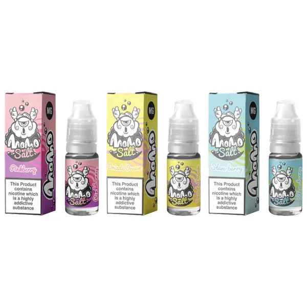 10mg Momo Salts 10ml Nic Salts (50VG/50PG) - Vaping Products