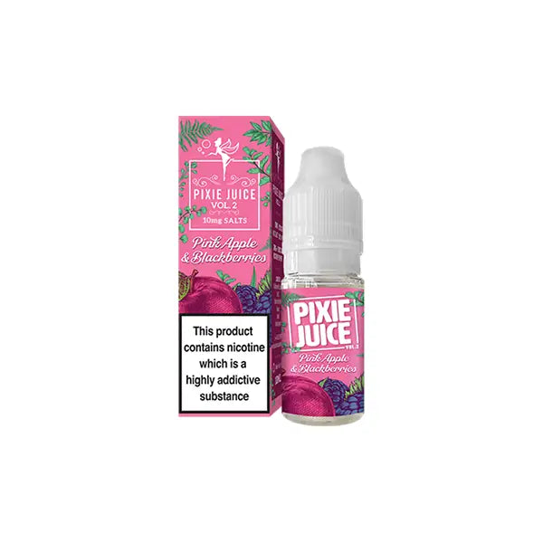 10mg Pixie Juice Volume 2 10ml Nic Salts (50VG/50PG) - Vaping Products