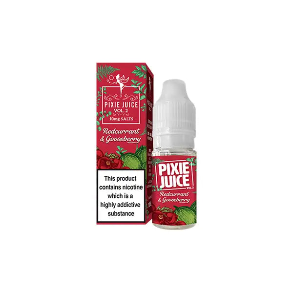 10mg Pixie Juice Volume 2 10ml Nic Salts (50VG/50PG) - Vaping Products