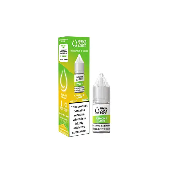 10mg Pukka Juice 5000 + 10ml Nic Salt (50VG/50PG) - Vaping Products