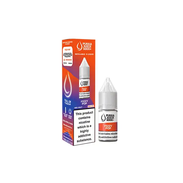 10mg Pukka Juice 5000 + 10ml Nic Salt (50VG/50PG) - Vaping Products