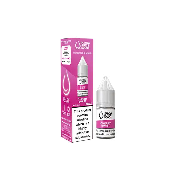 10mg Pukka Juice 5000 + 10ml Nic Salt (50VG/50PG) - Vaping Products
