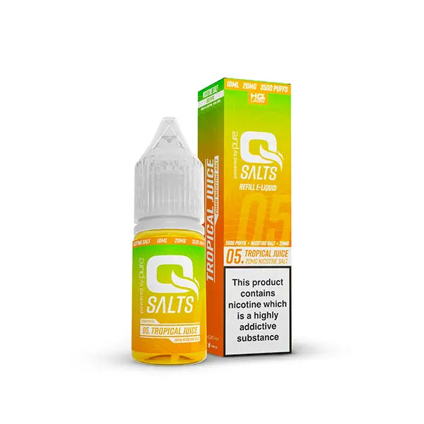 10mg Q Salts Nic Salts 10ml (50VG/50PG) - Vaping Products