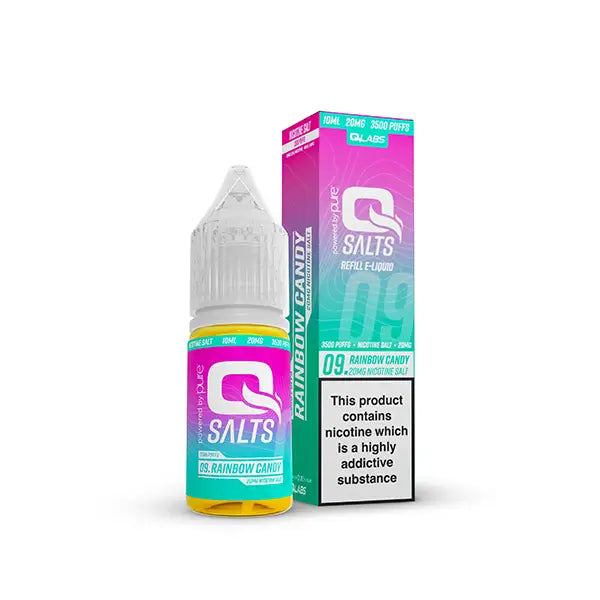 10mg Q Salts Nic Salts 10ml (50VG/50PG) - Vaping Products