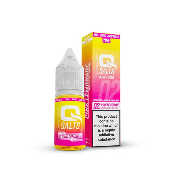 10mg Q Salts Nic Salts 10ml (50VG/50PG) - Vaping Products