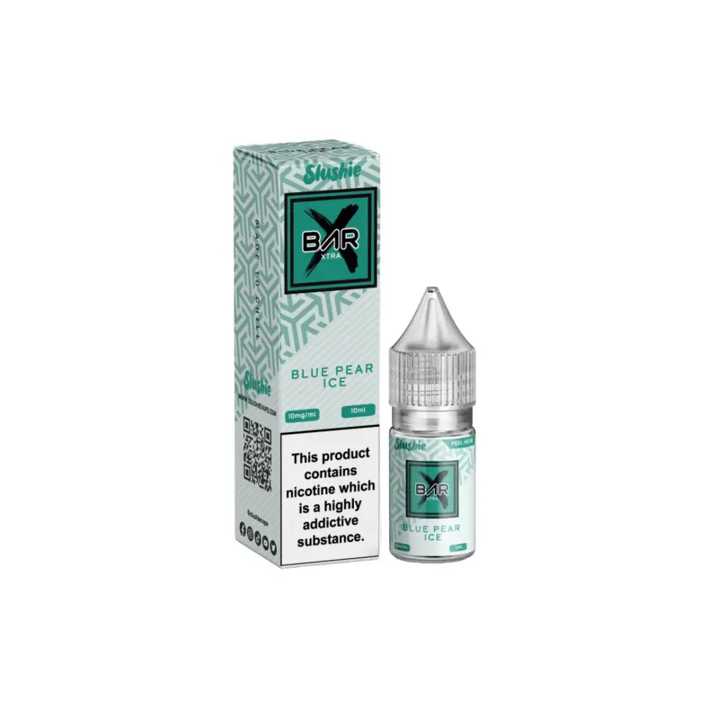 10mg Slushie Bar Xtra Nic Salt 10ml (50VG/50PG) - Blue Pear Ice - Vaping Products