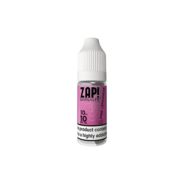 10mg ZAP! Bar Salts Nic Salt 10ml (50VG/50PG) - Vaping Products