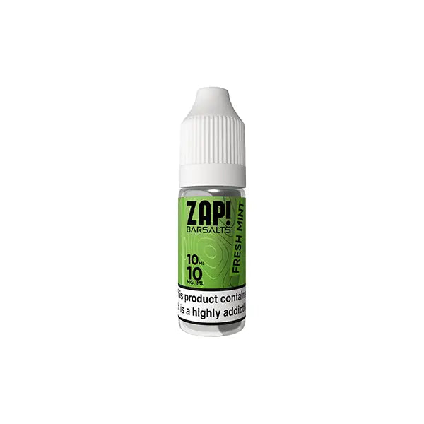10mg ZAP! Bar Salts Nic Salt 10ml (50VG/50PG) - Vaping Products