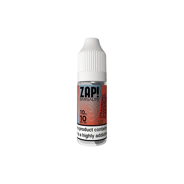 10mg ZAP! Bar Salts Nic Salt 10ml (50VG/50PG) - Vaping Products