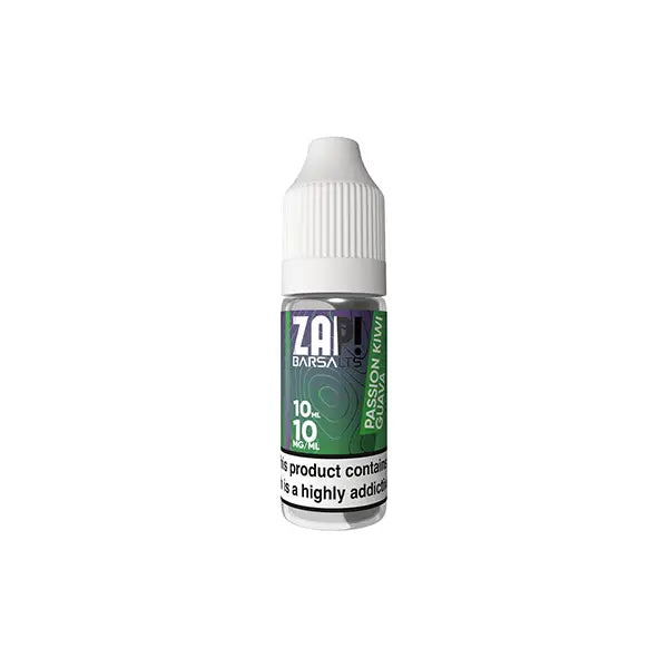 10mg ZAP! Bar Salts Nic Salt 10ml (50VG/50PG) - Vaping Products