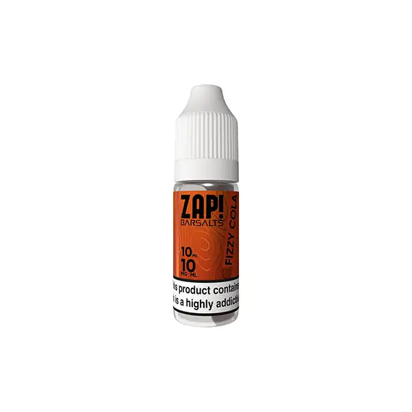 10mg ZAP! Bar Salts Nic Salt 10ml (50VG/50PG) - Vaping Products