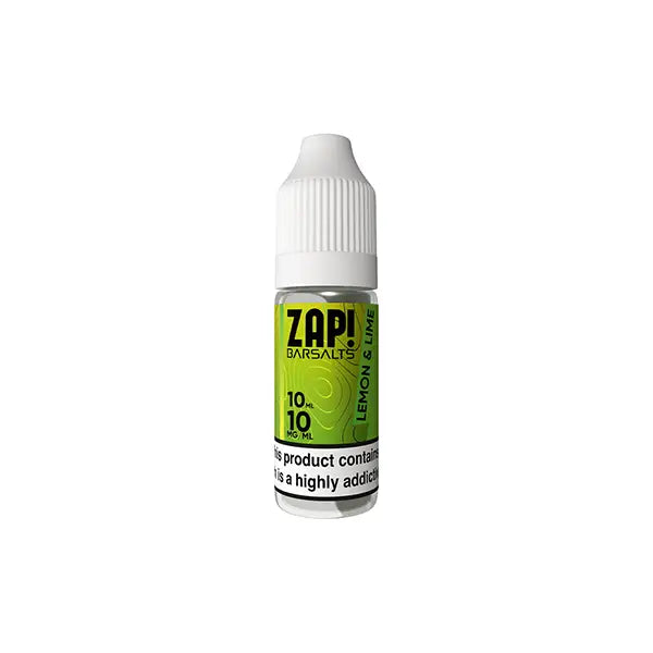 10mg ZAP! Bar Salts Nic Salt 10ml (50VG/50PG) - Vaping Products