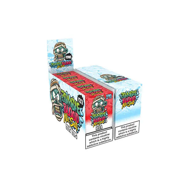10mg Zombie Blood 10ml Nic Salts - Pack Of 5 (50VG/50PG) - Vaping Products