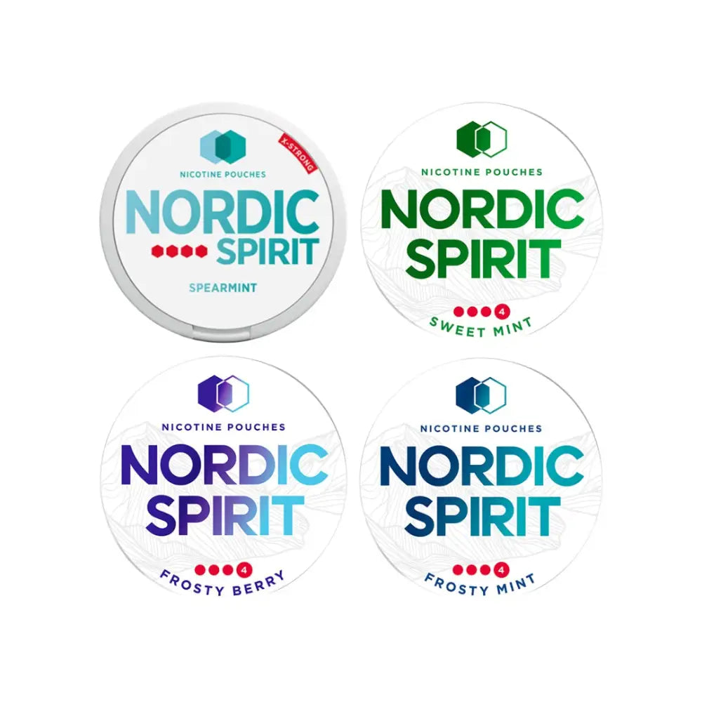 11mg Nordic Spirit Extra Strong Nicotine Pouches 20 Pouches Frosty Berry Smoking Products