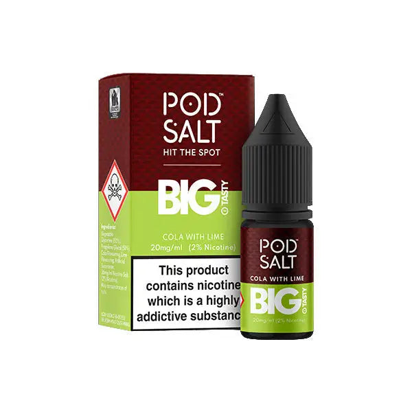 11mg Pod Salt Fusions 10ml Nic Salt (50VG/50PG) - Vaping Products