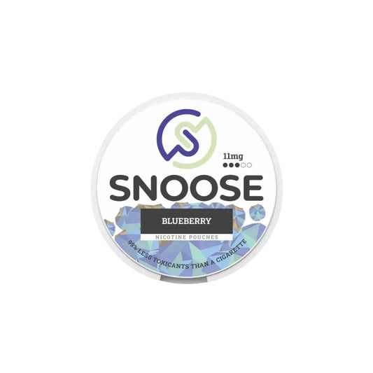 11mg Snoose Nicotine Pouches - 20 Pouches - Blueberry - Smoking Products