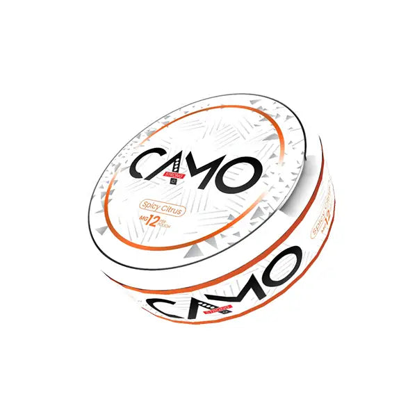 12mg Camo Nicotine Pouches - 20 Pouches - Smoking Products