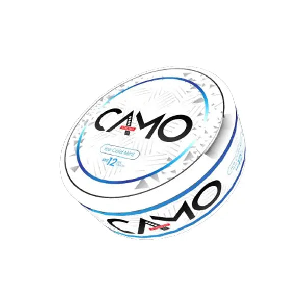 12mg Camo Nicotine Pouches - 20 Pouches - Smoking Products