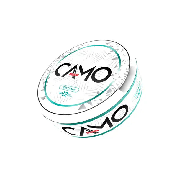 12mg Camo Nicotine Pouches - 20 Pouches - Smoking Products