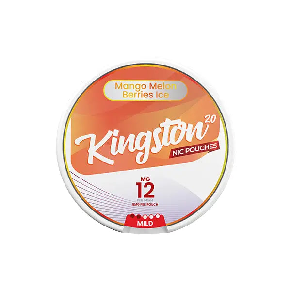 12mg Kingston Nicotine Pouches - 20 Pouches - Smoking Products