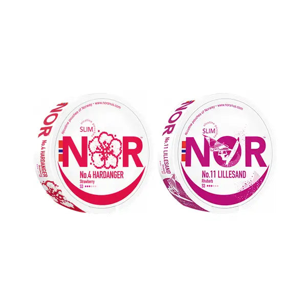 12mg NOR Slim Nicotine Pouches - 20 Pouches - Smoking Products