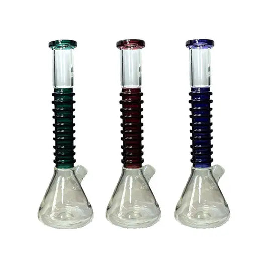 14’’ Large Percolator Beaker Base Glass Bong - GB002 - Smoking Products