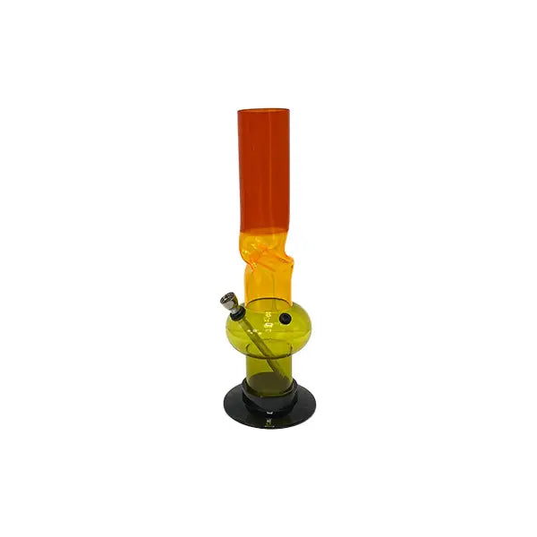 14’’ Mixed Three Tone Colour Acrylic Bong - FA-01C (GS0245) - Smoking Products
