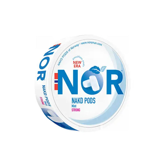 14mg NOR Strong NAKD Pods Mint - 20 Pods - Smoking Products